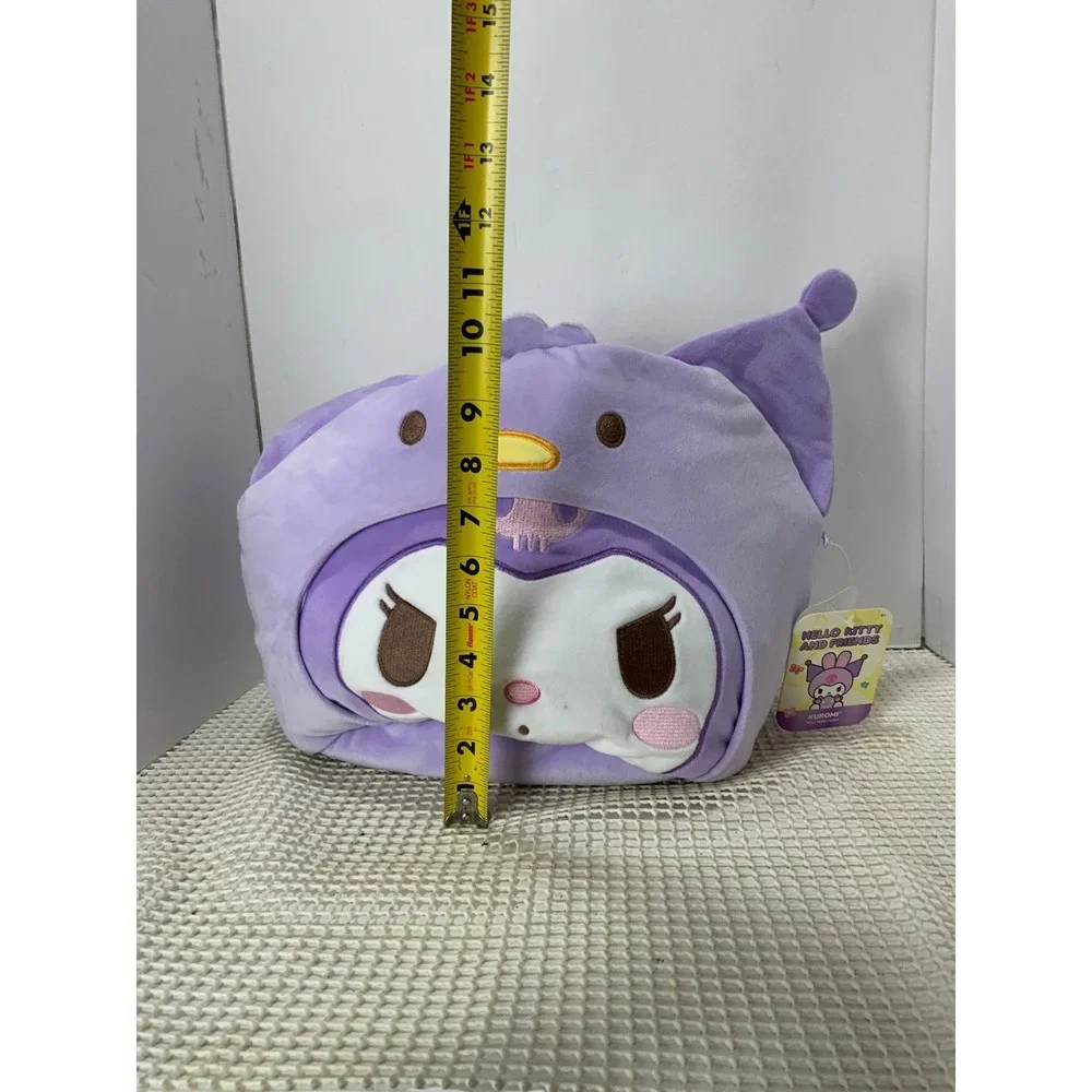 Kuromi Plush Pail Bag Hello Kitty and Friends Collection Purple NEW‎